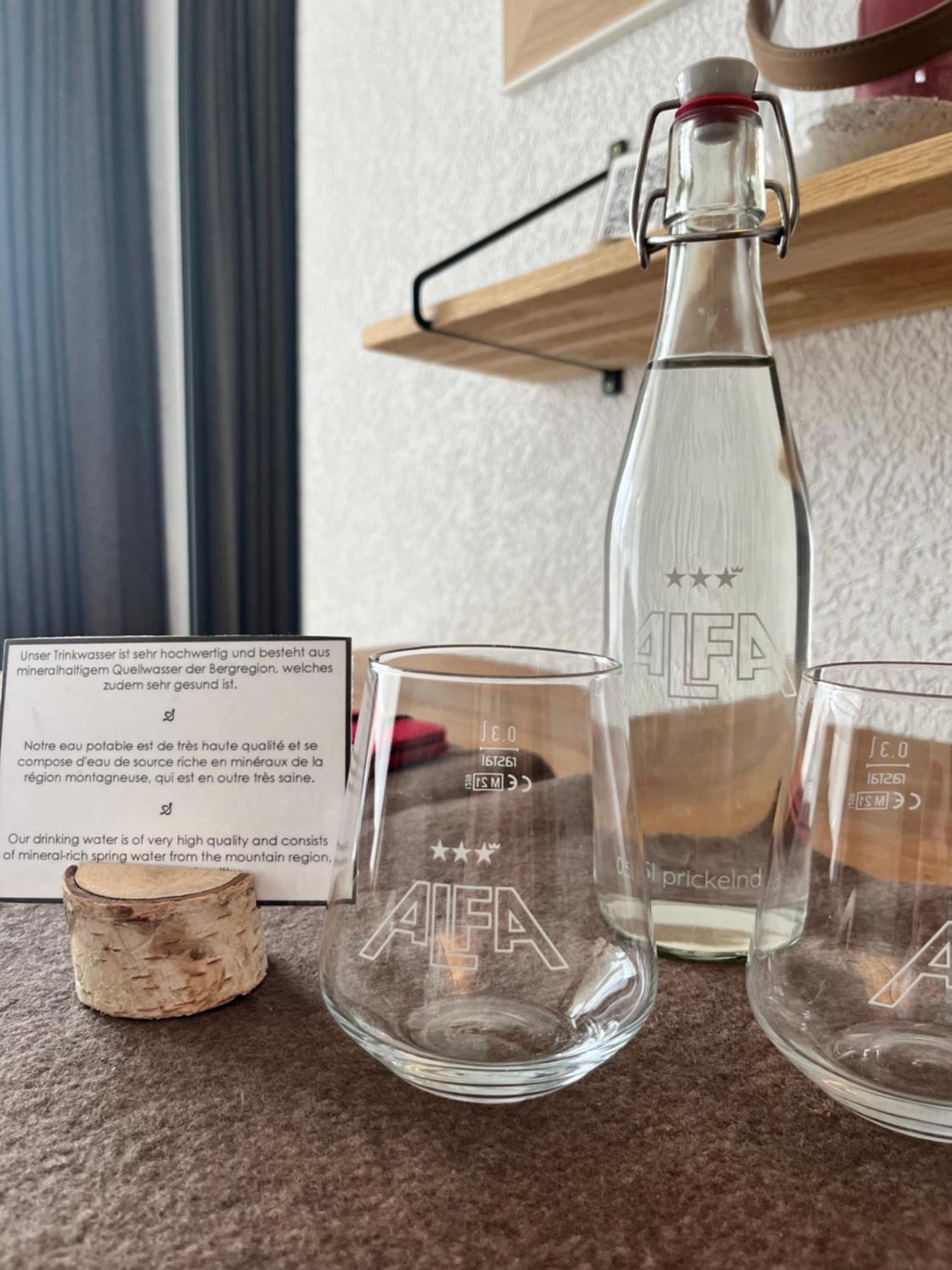 Hotel Alfa Superieur - Leukerbad-Therme ภายนอก รูปภาพ